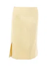 Lardini Tubino Gialla Skirt