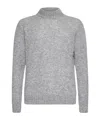 Lardini Turtleneck Sweater In Gray