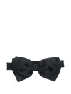 Lardini Twill Bow Tie In Black