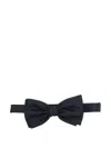 Lardini Satin-finish Detail Bow Tie In Blue