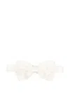Lardini Twill Bow Tie In Neutrals