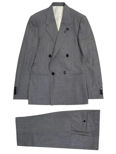 LARDINI TWO-PIECE SUIT IN WOOL AND SILK