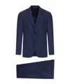 Lardini Single-breasted Tailored Suit In Blue