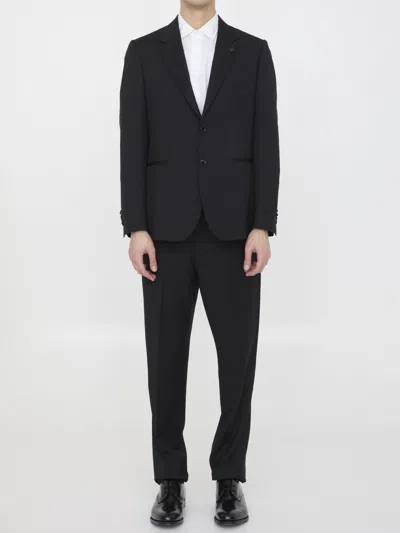 Lardini Two-piece Suit In Black