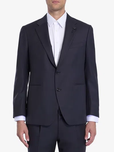 Lardini Suit  Men Color Black 1 In Blue