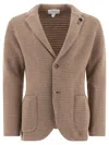 LARDINI UNLINED CASHMERE BLAZER JACKETS