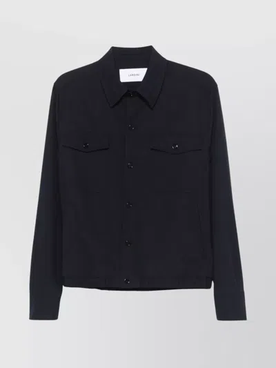 Lardini Utility Pocketed Attitude Jacket In Black