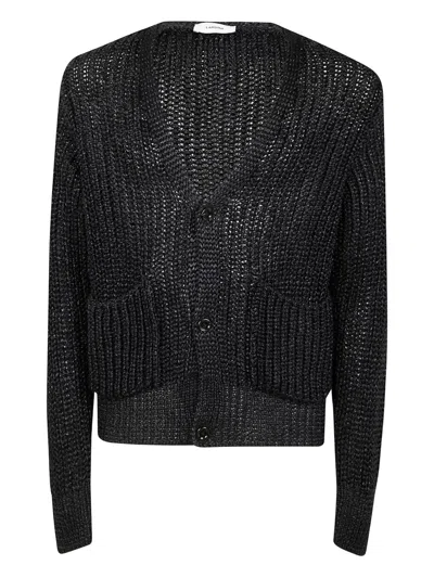 LARDINI V-NECK CARDIGAN