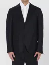 Lardini Virgin Wool And Cashmere Blend Jacket In Black
