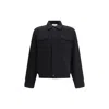 Lardini Jacket With Pockets In Black