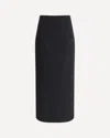 Lardini Virgin Wool Midi Skirt