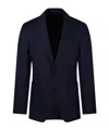 Lardini Notched-lapel Single-breasted Blazer In Blue
