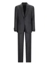 Lardini Virgin Wool Suit In Gray