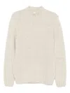 Lardini Virgin Wool Sweater In Neutral