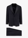 Lardini Suit Wool Double-breasted Jacket