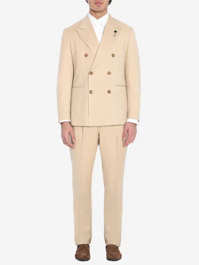 LARDINI VIRGIN WOOL TWOPIECE SUIT