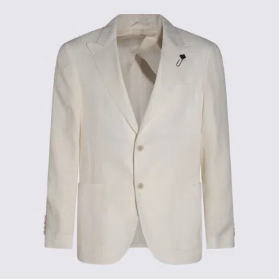 LARDINI WHITE BLAZER