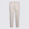 Lardini Button-fly Cotton Jeans In Neutral