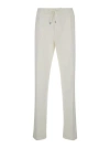 Lardini Pantalone Uomo Tinto In Capo Drop Reg In White