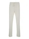 Lardini Pantalone Uomo Tinto In Capo Drop Reg In White