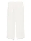 Lardini Belt Loops Slacks In White