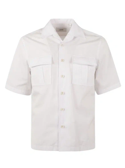 Lardini White Short Sleeves Shirt
