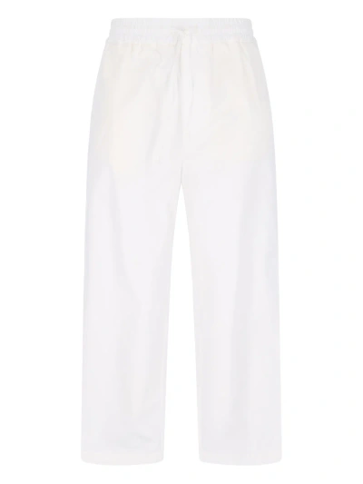 Lardini Wide Trousers In White