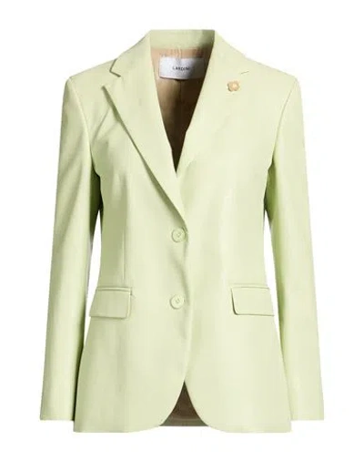 Lardini Woman Blazer Light Green Size 8 Polyester