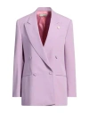 Lardini Woman Blazer Lilac Size 4 Polyester, Rayon, Elastane In Purple