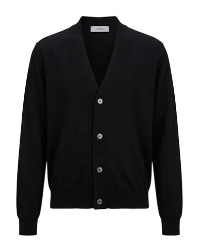 Lardini Woman Cardigan Black Size S Virgin Wool