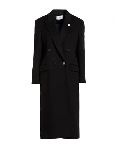 Lardini Woman Coat Black Size 2 Wool