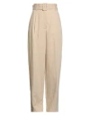 Lardini Woman Pants Beige Size 8 Viscose, Polyester In Multi