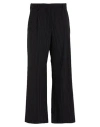 Lardini Woman Pants Black Size 10 Wool, Elastane In Black