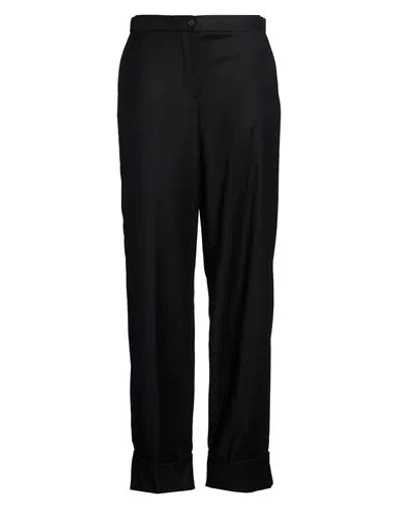 Lardini Woman Pants Black Size 4 Polyester