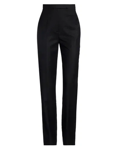 Lardini Woman Pants Black Size 4 Wool, Elastane