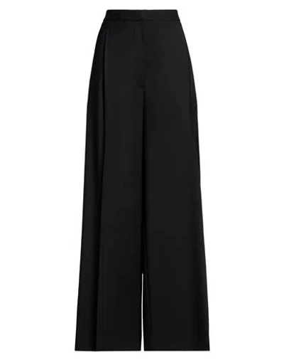 Lardini Woman Pants Black Size 8 Virgin Wool, Elastane