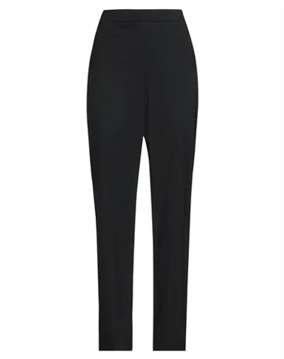 Lardini Woman Pants Black Size 8 Wool, Elastane