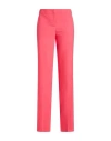 Lardini Woman Pants Fuchsia Size 8 Wool, Elastane In Red