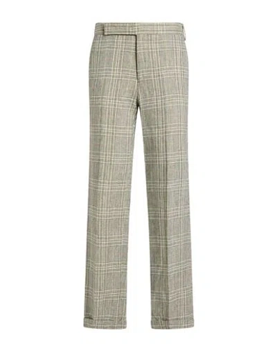 Lardini Woman Pants Green Size 12 Linen, Viscose, Cotton, Nylon