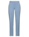 Lardini Woman Pants Light Blue Size 8 Viscose, Nylon, Elastane In Blue
