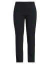 Lardini Woman Pants Black Size 8 Polyester, Wool, Elastane In Black