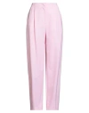 Lardini Woman Pants Pink Size 10 Wool, Elastane
