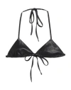 Lardini Woman Top Black Size 6 Polyester In Black