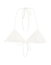 Lardini Woman Top White Size 6 Polyester