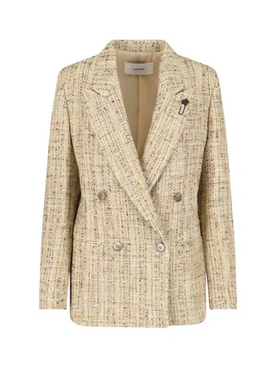 Lardini Women's Knit Jacket With Soft Blend Fabric In Multi