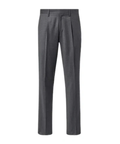 Lardini Wool And Cashmere Suit Pants In Gray