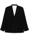 Lardini Wool Blazer In Black