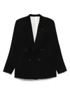 Lardini Wool Blazer In Black
