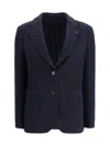 Lardini Two-piece Suit In Pure Wool In Blue
