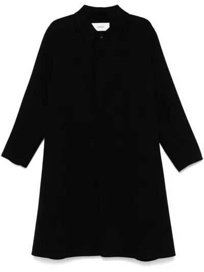 Lardini Cappotto Pesante In Nero